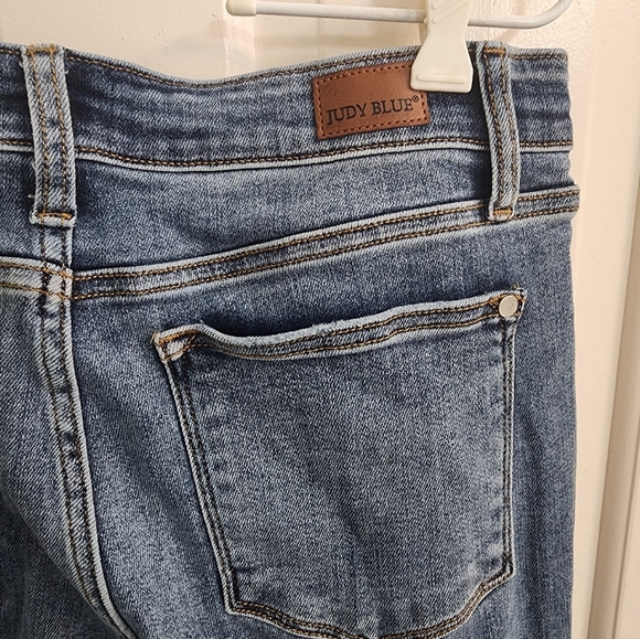 Judy Blue Slim Fit Stretch Denim Jeans Size 11/30 - Picture 6 of 6
